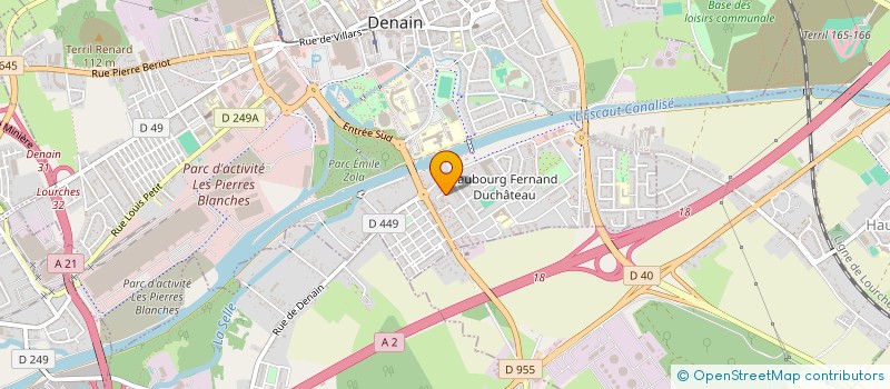 localisation de l'entreprise MONSIEUR JONATHAN MERCHER à DENAIN