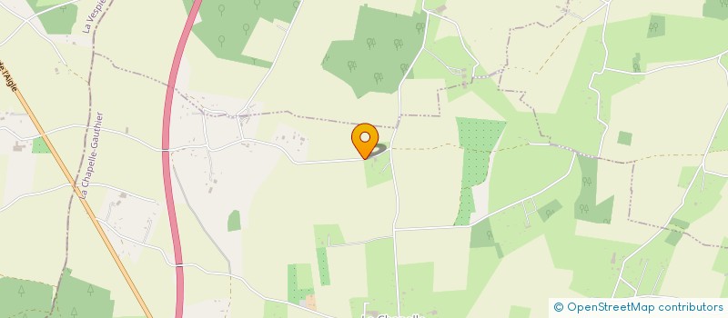 localisation de l'entreprise MONSIEUR JONATHAN MERIAU  LA CHAPELLE-GAUTHIER