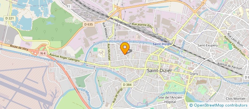 localisation de l'entreprise MONSIEUR JONATHAN MICHEL à SAINT-DIZIER