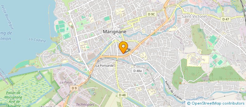 localisation de l'entreprise MONSIEUR JONATHAN MIGLIARDI à MARIGNANE