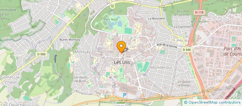localisation de l'entreprise MONSIEUR JONATHAN MIHIR à LES ULIS