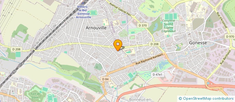 localisation de l'entreprise MONSIEUR JONATHAN MILLUL  ARNOUVILLE