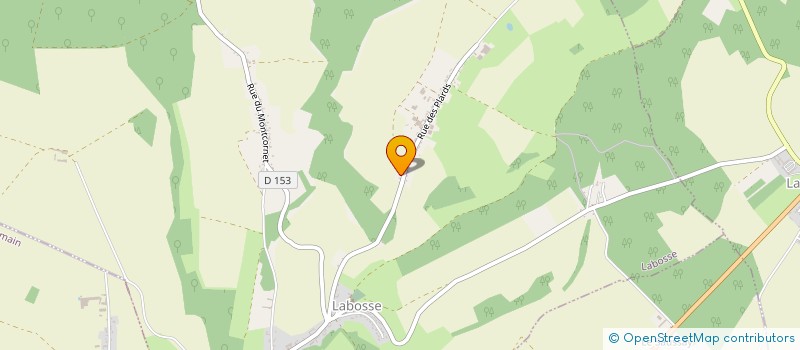 localisation de l'entreprise MONSIEUR JONATHAN MINEROT  LABOSSE