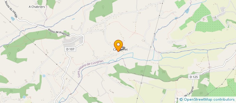 localisation de l'entreprise MONSIEUR JONATHAN MIRAUD  SAINT-HILAIRE-DE-LUSIGNAN