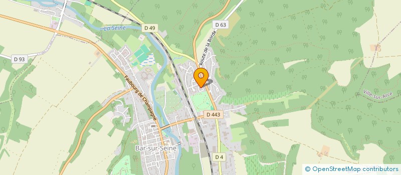 localisation de l'entreprise MONSIEUR JONATHAN MISMAQUE  BAR-SUR-SEINE