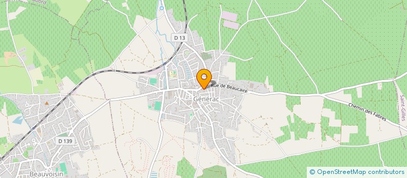 localisation de l'entreprise MONSIEUR JONATHAN MONTERO Y GONZALEZ  GENERAC