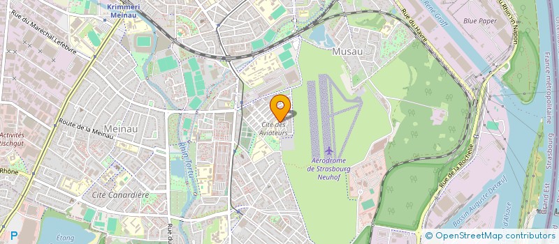 localisation de l'entreprise MONSIEUR JONATHAN MORENO  STRASBOURG