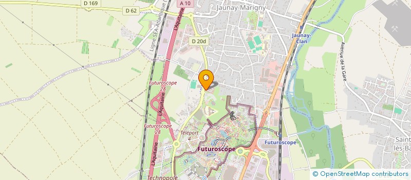 localisation de l'entreprise MONSIEUR JONATHAN MORISSET  JAUNAY-MARIGNY