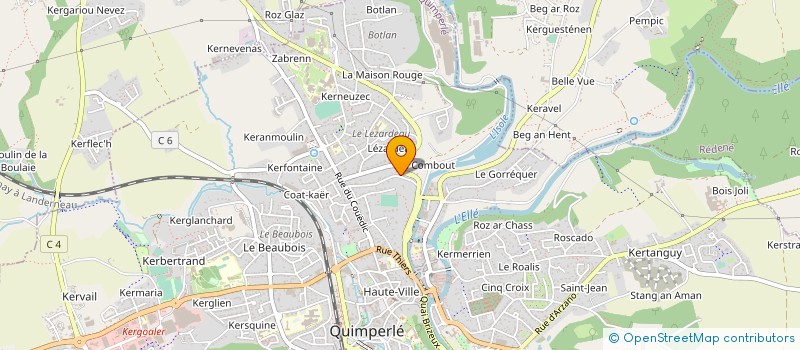 localisation de l'entreprise MONSIEUR JONATHAN MORTAIN à QUIMPERLE