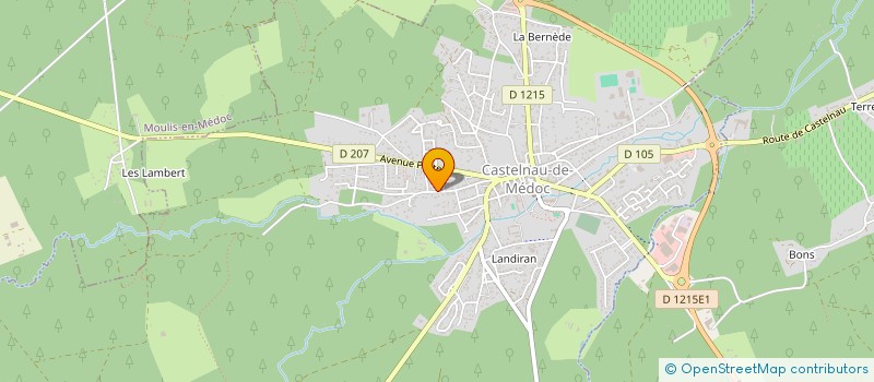 localisation de l'entreprise MONSIEUR JONATHAN MOTHES  CASTELNAU-DE-MEDOC