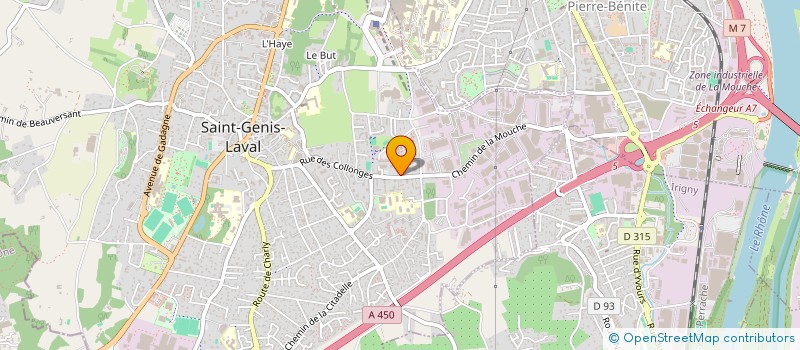 localisation de l'entreprise MONSIEUR JONATHAN MOUARAKI  SAINT-GENIS-LAVAL