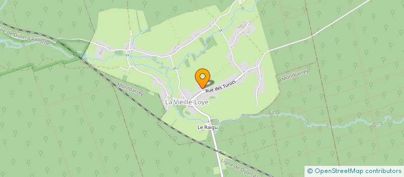 localisation de l'entreprise MONSIEUR JONATHAN MULLER  LA VIEILLE-LOYE