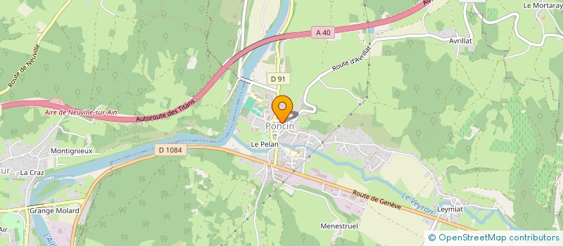 localisation de l'entreprise MONSIEUR JONATHAN MULTIN  PONCIN