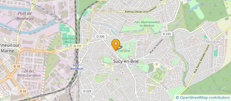 localisation de l'entreprise MONSIEUR JONATHAN MULUMBA WA MULUMBA  SUCY-EN-BRIE