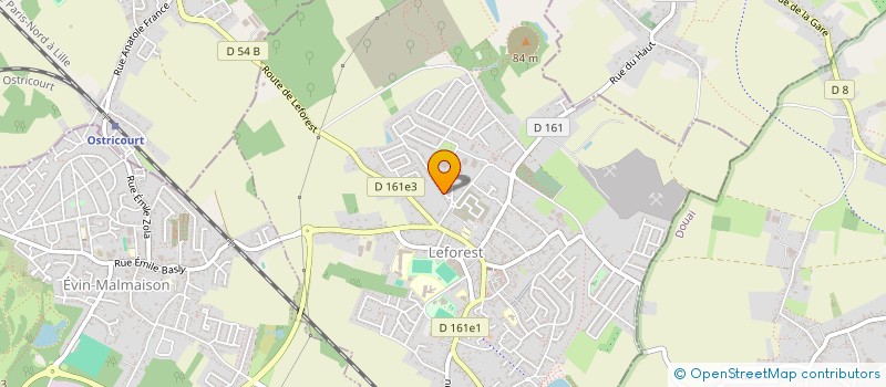 localisation de l'entreprise MONSIEUR JONATHAN MUREDDU  LEFOREST