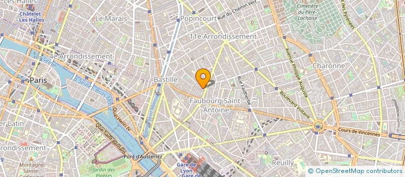 localisation de l'entreprise MONSIEUR JONATHAN MURET  PARIS