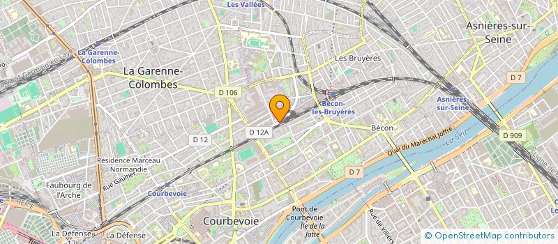 localisation de l'entreprise MONSIEUR JONATHAN MUTAMBA à COURBEVOIE
