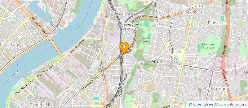 localisation de l'entreprise MONSIEUR JONATHAN NAPOL  CENON