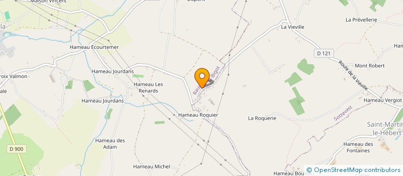 localisation de l'entreprise MONSIEUR JONATHAN NEEZ  SOTTEVAST