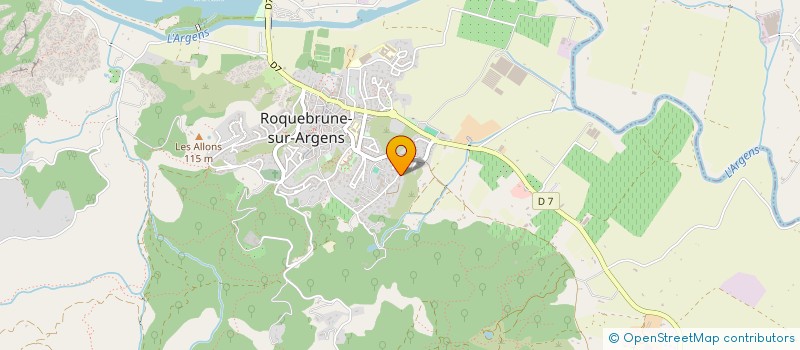 localisation de l'entreprise MONSIEUR JONATHAN NEGRO à ROQUEBRUNE-SUR-ARGENS