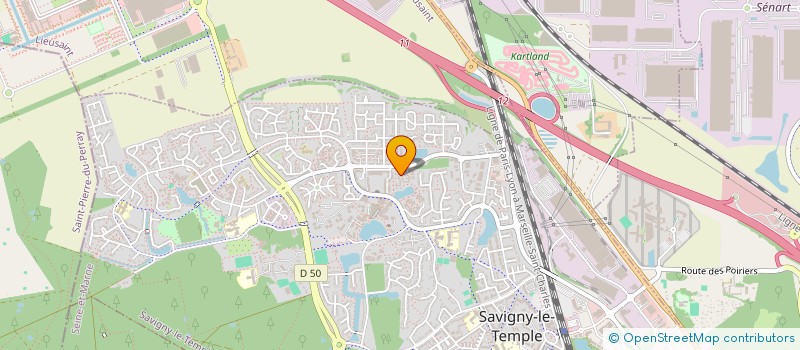 localisation de l'entreprise MONSIEUR JONATHAN NGUYEN  SAVIGNY-LE-TEMPLE