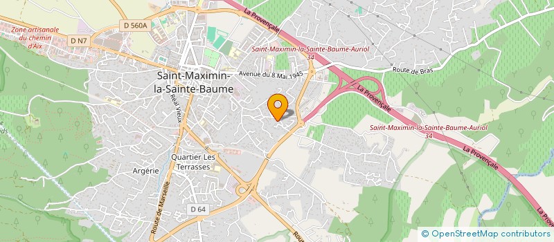 localisation de l'entreprise MONSIEUR JONATHAN NICHOLLS à SAINT-MAXIMIN-LA-SAINTE-BAUME