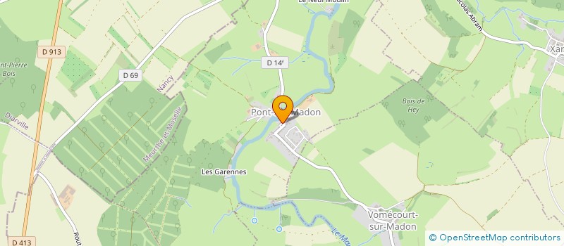 localisation de l'entreprise MONSIEUR JONATHAN NICOLAS  PONT-SUR-MADON