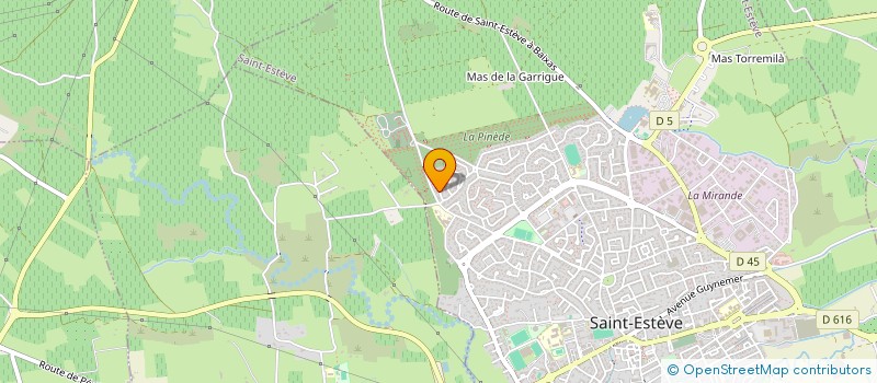 localisation de l'entreprise MONSIEUR JONATHAN NICOLAS  SAINT-ESTEVE