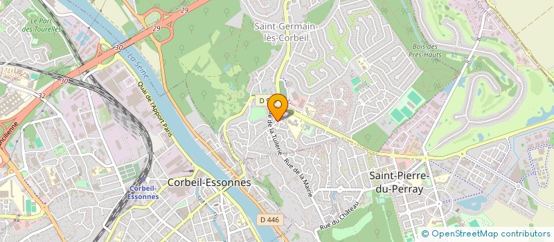 localisation de l'entreprise MONSIEUR JONATHAN NIEDERDRAING  SAINT-GERMAIN-LES-CORBEIL