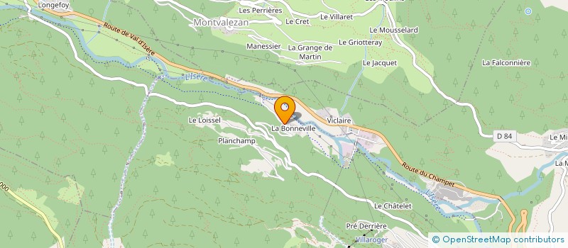 localisation de l'entreprise MONSIEUR JONATHAN NIGEL BOLSOVER  SAINTE-FOY-TARENTAISE