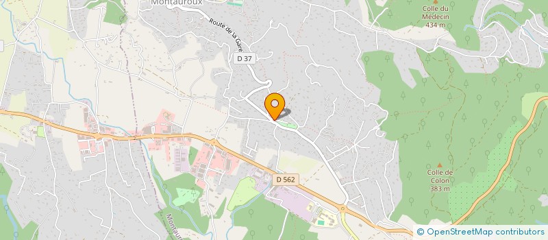 localisation de l'entreprise MONSIEUR JONATHAN NOEL à MONTAUROUX