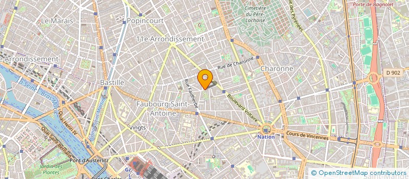 localisation de l'entreprise MONSIEUR JONATHAN NORMAND  PARIS