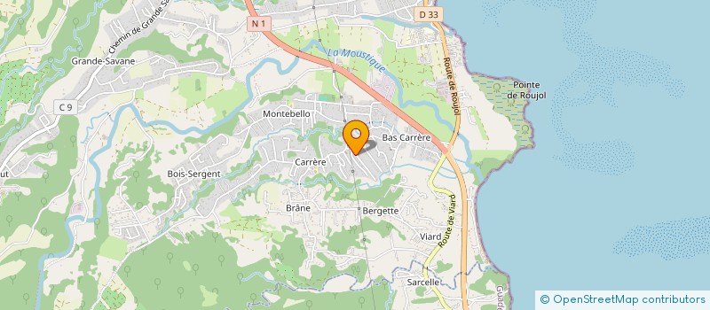 localisation de l'entreprise MONSIEUR JONATHAN NORVAL  PETIT-BOURG