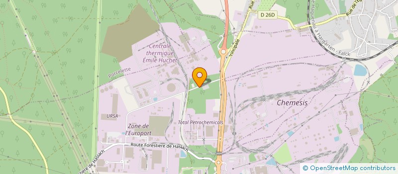 localisation de l'entreprise MONSIEUR JONATHAN NOWICKI  SAINT-AVOLD