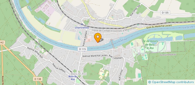 localisation de l'entreprise MONSIEUR JONATHAN NYABENDA-GOMWA  CHARTRETTES