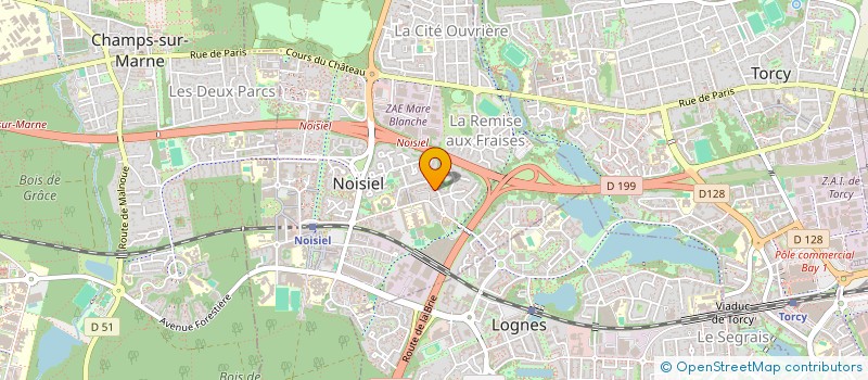 localisation de l'entreprise MONSIEUR JONATHAN NZOMBO BAPA BANENA  NOISIEL