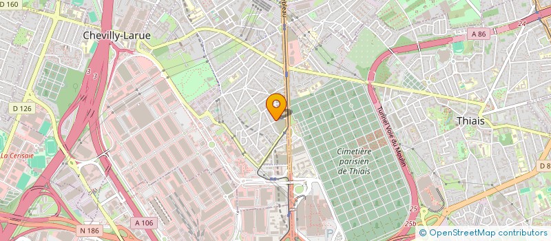 localisation de l'entreprise MONSIEUR JONATHAN OBADIA  CHEVILLY-LARUE