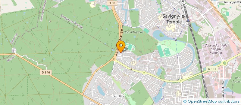 localisation de l'entreprise MONSIEUR JONATHAN OGE  NANDY