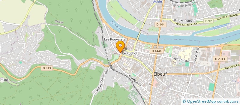 localisation de l'entreprise MONSIEUR JONATHAN OLIVEIRA LOPES  ELBEUF