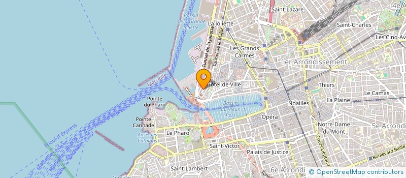 localisation de l'entreprise MONSIEUR JONATHAN OUTIN à MARSEILLE