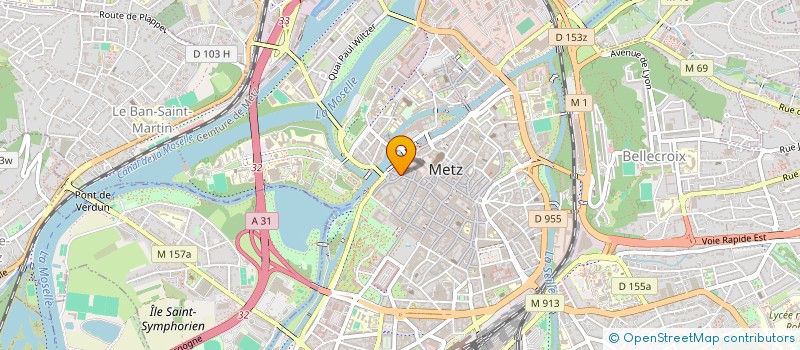 localisation de l'entreprise MONSIEUR JONATHAN PALIE  METZ