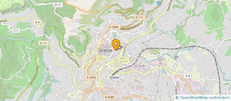 localisation de l'entreprise MONSIEUR JONATHAN PALLONE  GRASSE