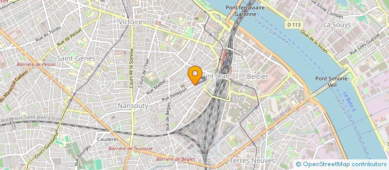 localisation de l'entreprise MONSIEUR JONATHAN PAPINN  BORDEAUX