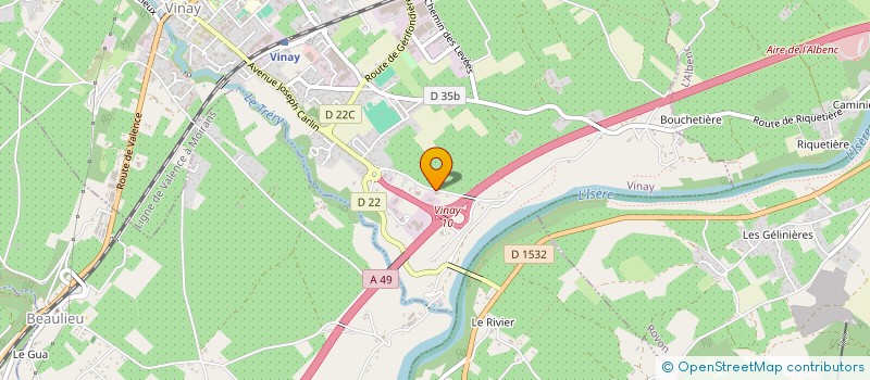 localisation de l'entreprise MONSIEUR JONATHAN PATTARD  VINAY