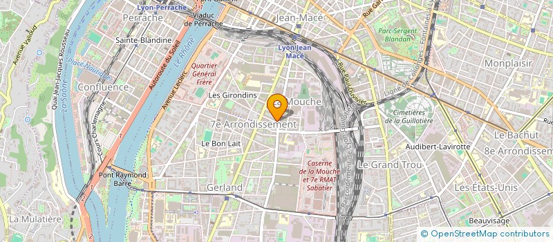 localisation de l'entreprise MONSIEUR JONATHAN PATTIN à LYON