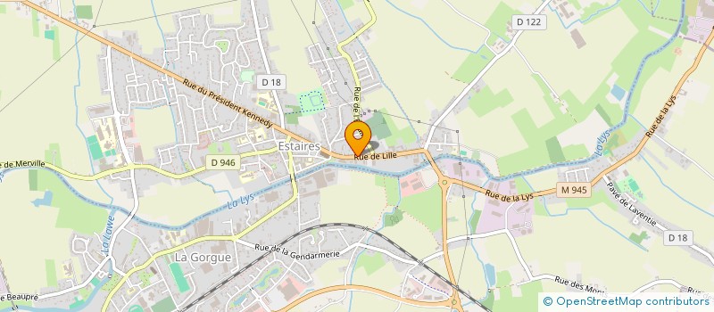 localisation de l'entreprise MONSIEUR JONATHAN PECQUEUR  ESTAIRES