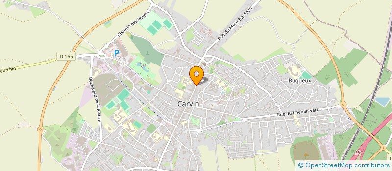 localisation de l'entreprise MONSIEUR JONATHAN PERCEVAUX  CARVIN