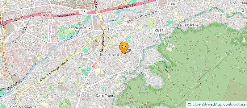 localisation de l'entreprise MONSIEUR JONATHAN PEREIRA  AUBAGNE