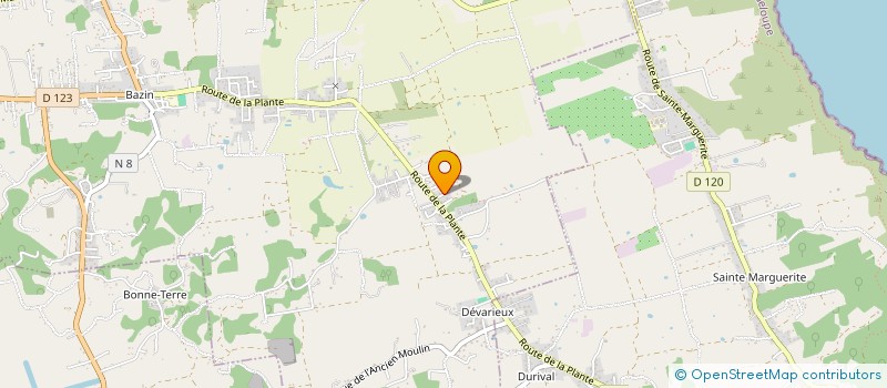 localisation de l'entreprise MONSIEUR JONATHAN PERMAL  PETIT-CANAL