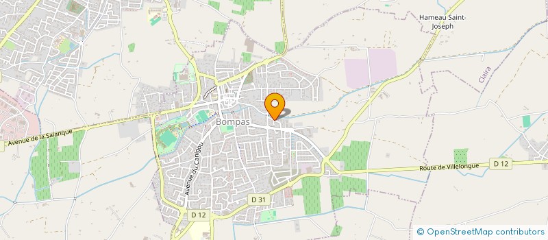 localisation de l'entreprise MONSIEUR JONATHAN PESCINA  BOMPAS